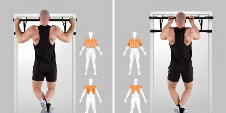 Tập luyện với xà ngang giúp thân trên rắn chắc