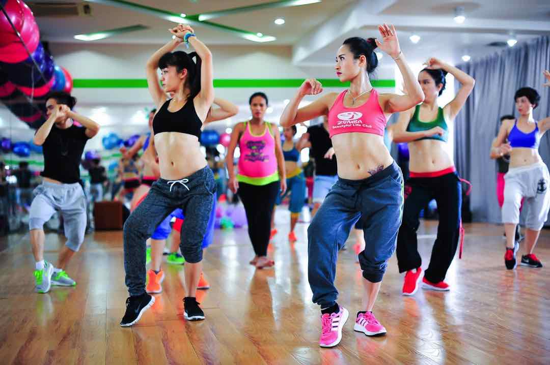 Trang phục khi tập zumba