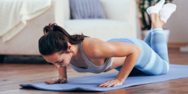 Chống đẩy là bài tập giảm mỡ dành cho người mới toàn thân