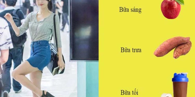 Thực đơn giảm cân của IU